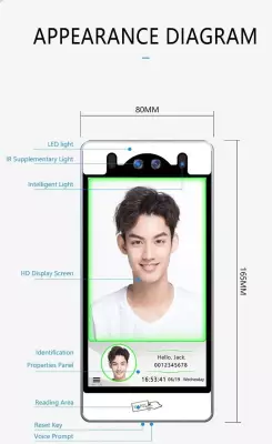 Adl 300 Yüz Tanıma Cihazı - 2