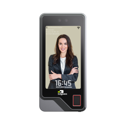 KeyFace 5 Pro FP Yüz Tanıma Ve Parmak İzi Cihazı - Zksoftware