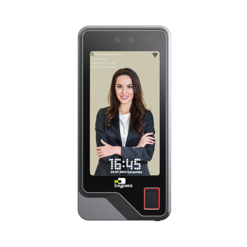 KeyFace 5 Pro FP Yüz Tanıma Ve Parmak İzi Cihazı - 1