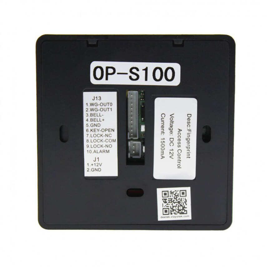OP-S10 STANDALONE PARMAKİZİ OKUYUCU - 2